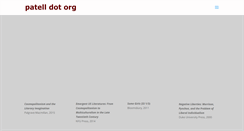 Desktop Screenshot of patell.org