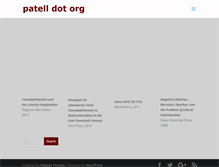 Tablet Screenshot of patell.org